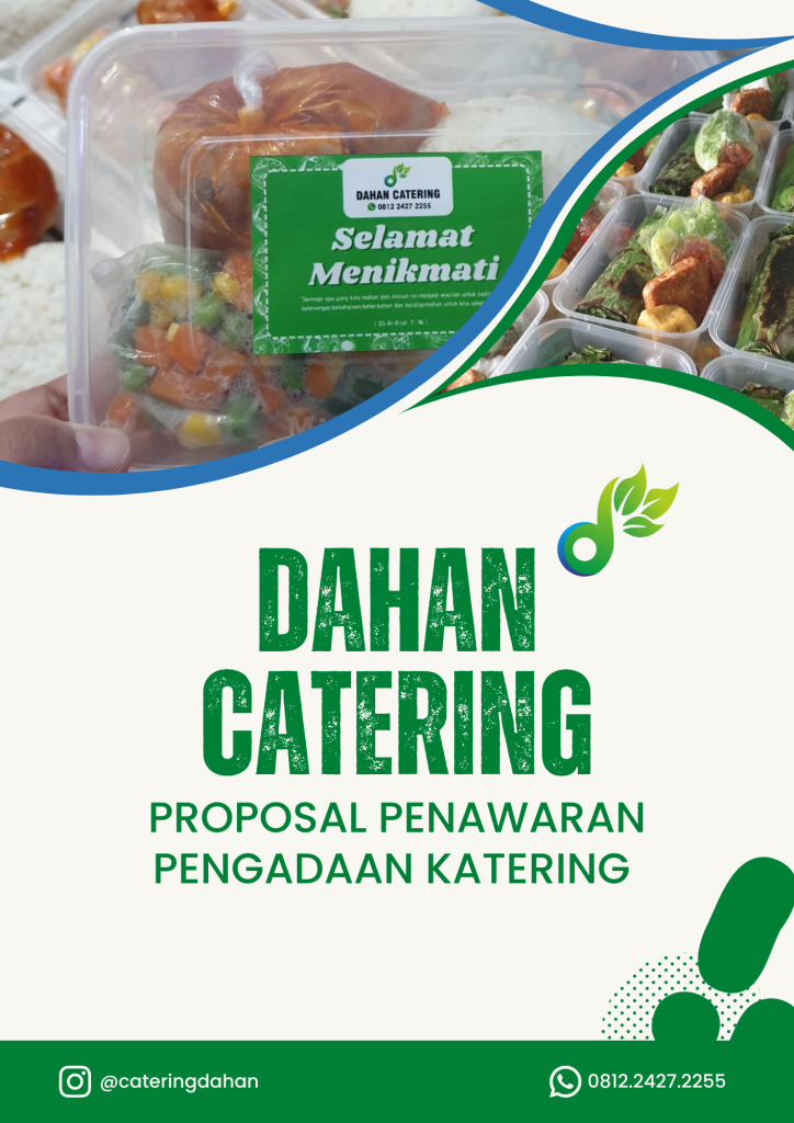 katalog produk catering proposal kerjasama sewa